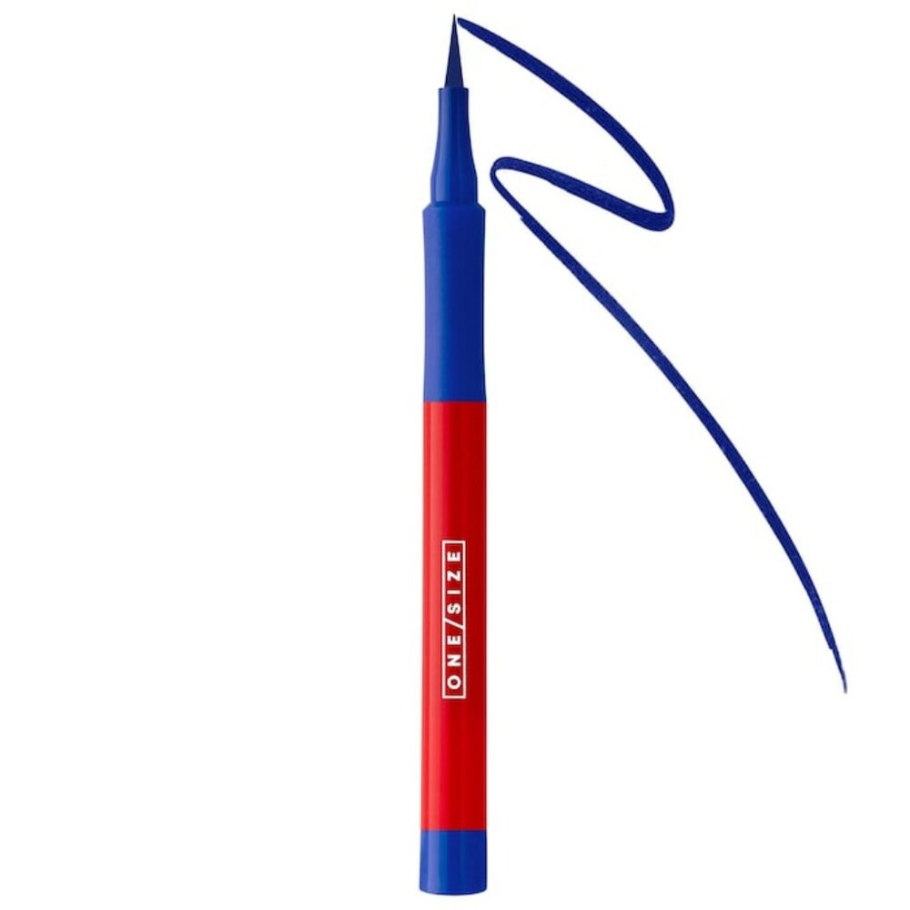 O/S Point Made Waterproof Liquid Eyeliner Pen in Bossy Blue